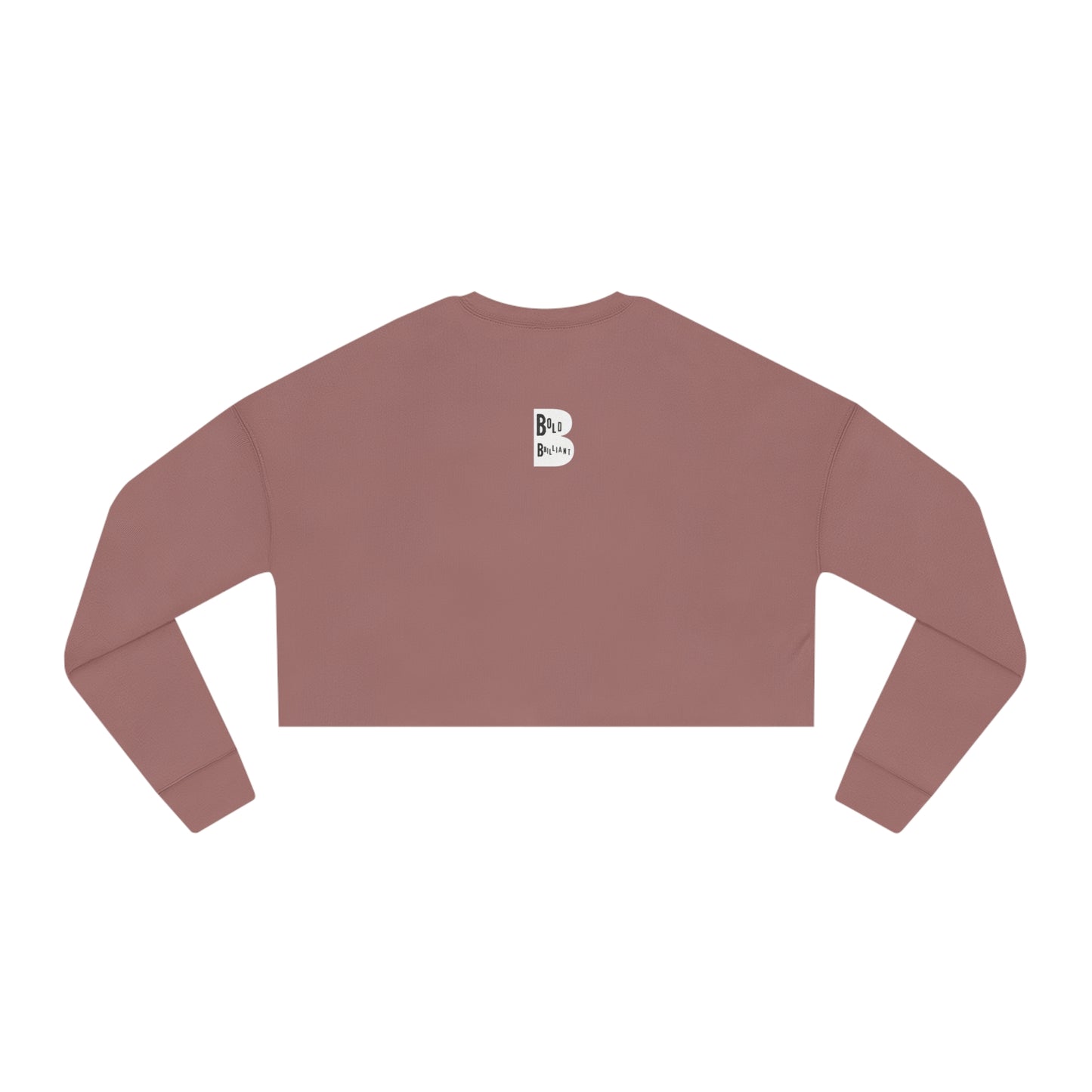 BOLD CROPPED SWEATSHIRT