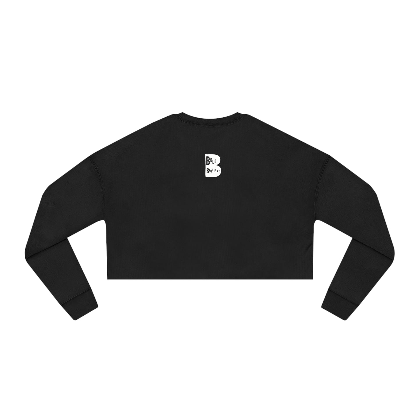 BOLD CROPPED SWEATSHIRT